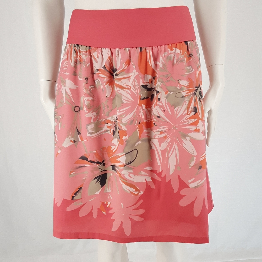 The Limited | Lined Side Zip A-line Skirt